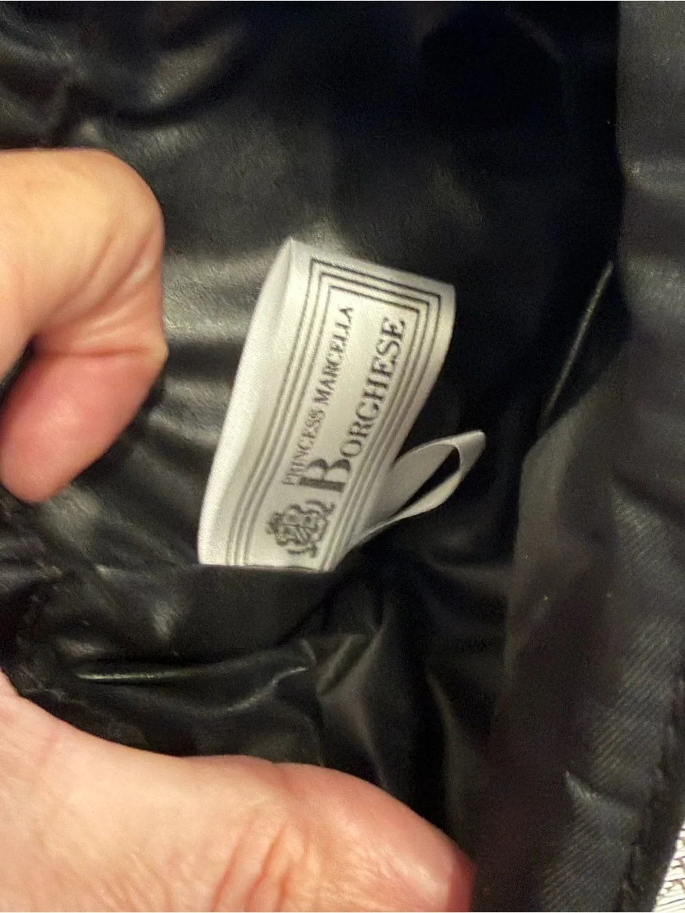 Marcella Borghese vintage black